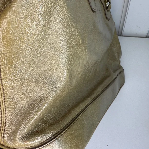CELINE Vintage Patent Tote Bag Leather - Picture 9 of 9